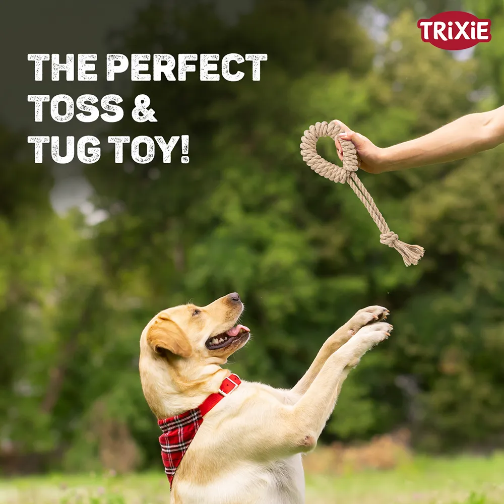 Trixie Playing Ring Rope Toy for Dogs
