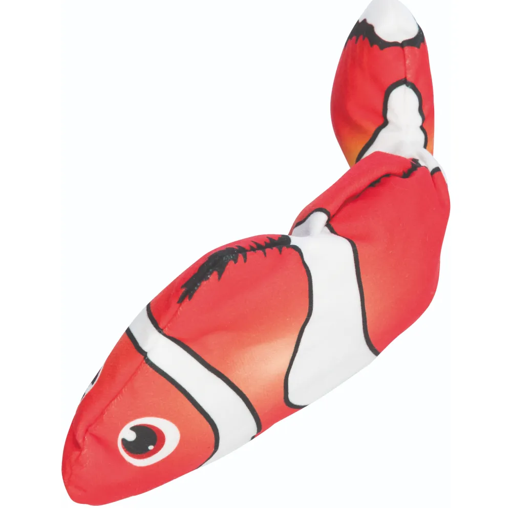 Trixie Wiggly Clown Fish Toy for Dogs (Orange)