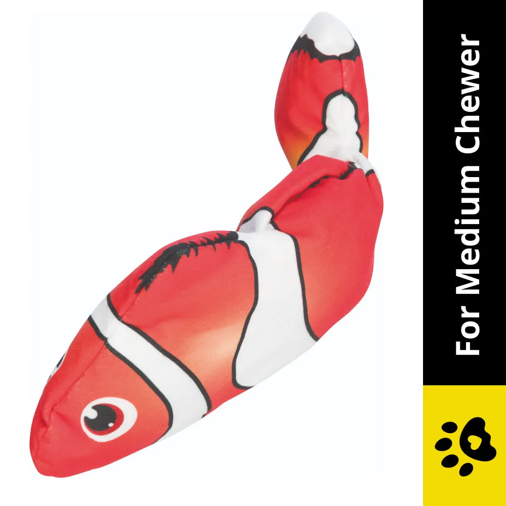 Trixie Wiggly Clown Fish Toy for Dogs (Orange)