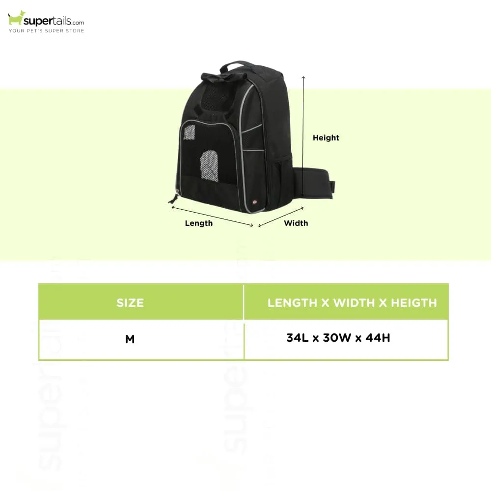 Trixie William Backpack for Dogs (Black)