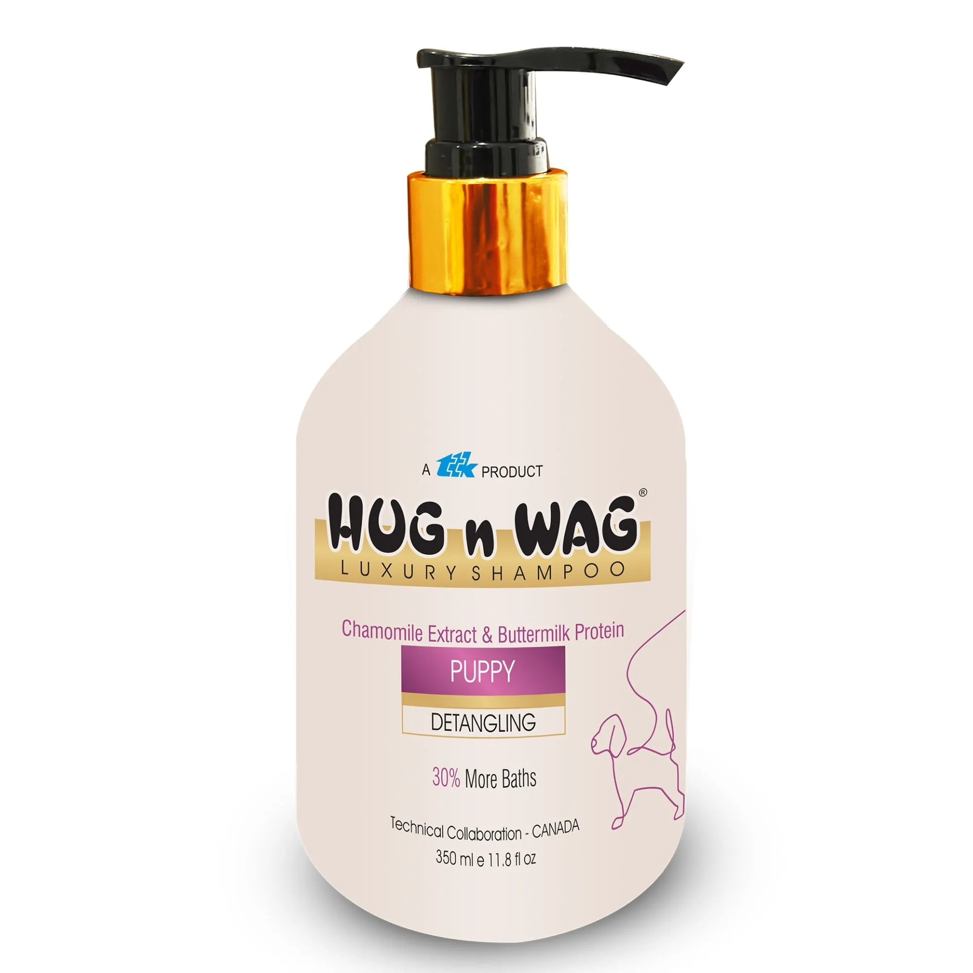 Ttk Hug n Wag Luxury Shampoo Puppy