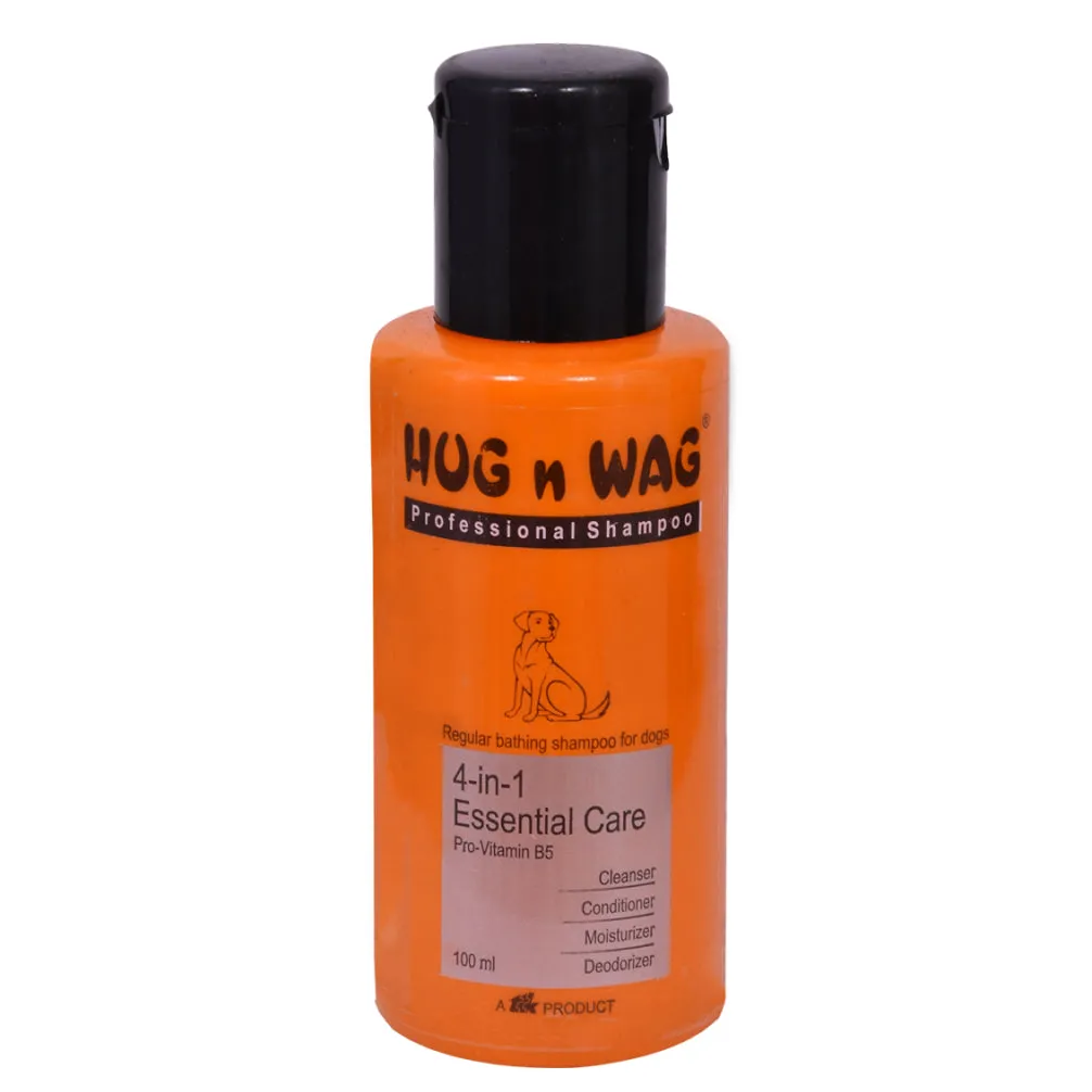Ttk Hug n Wag Professional 4 in 1 Essential Care Shampoo for Dogs
