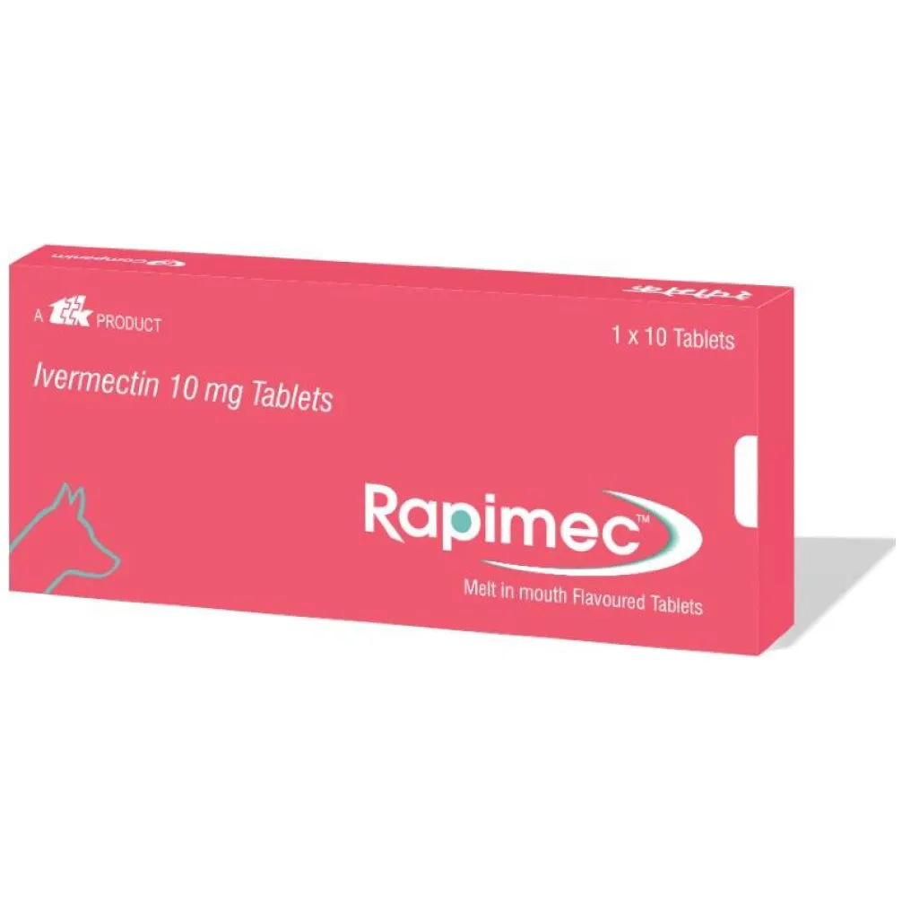 Ttk Rapimec Tablet (Ivermectin) for Dogs