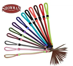 TWO BONE BRAIDED NYLON QUIRT