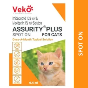Veko Assurity Plus Tick & Flea Spot On for Cats