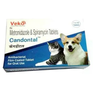 Veko Candontal Tablet (Metronidazole & Spiramycin) for Dogs and Cats