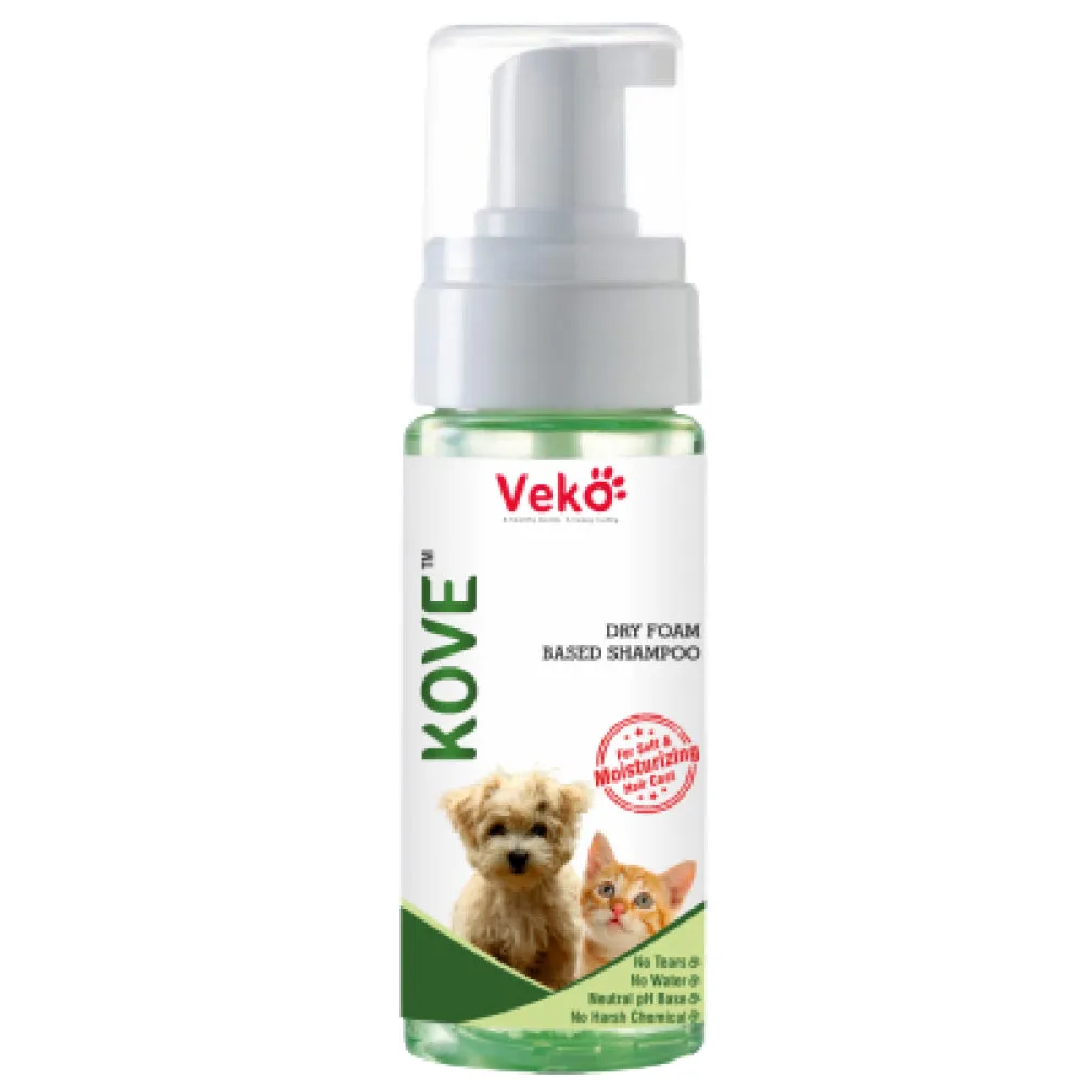 Veko Furry Fam Dry Shampoo for Dogs and Cats (140ml)