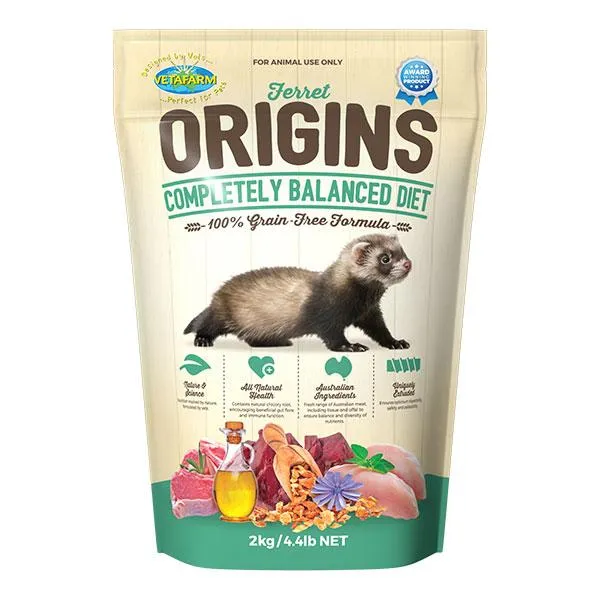 Vetafarm Ferret Origins Small Animal Food 2kg ( _ )