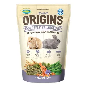 Vetafarm Rabbit Origins Small Animal Food 1.5kg ( _ )