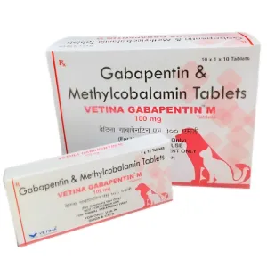 Vetina Gabapentin M 100mg Tablets for Dogs and Cats