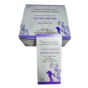 Vetina KBR 500mg (anticonvulsant) Tablets for Dogs