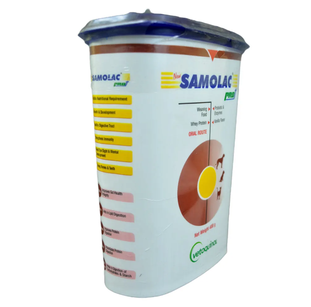 Vetoquinol Samolac Pro Weaning Supplement for Dogs and Cats