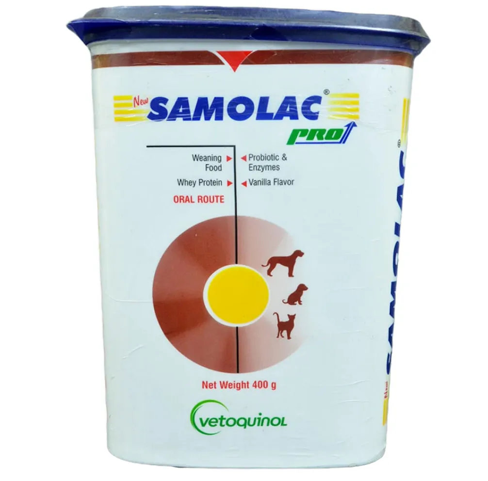 Vetoquinol Samolac Pro Weaning Supplement for Dogs and Cats
