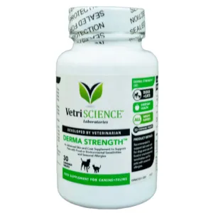 Vetri Science Derma Strength Skin & Coat Supplements for Dogs and Cats