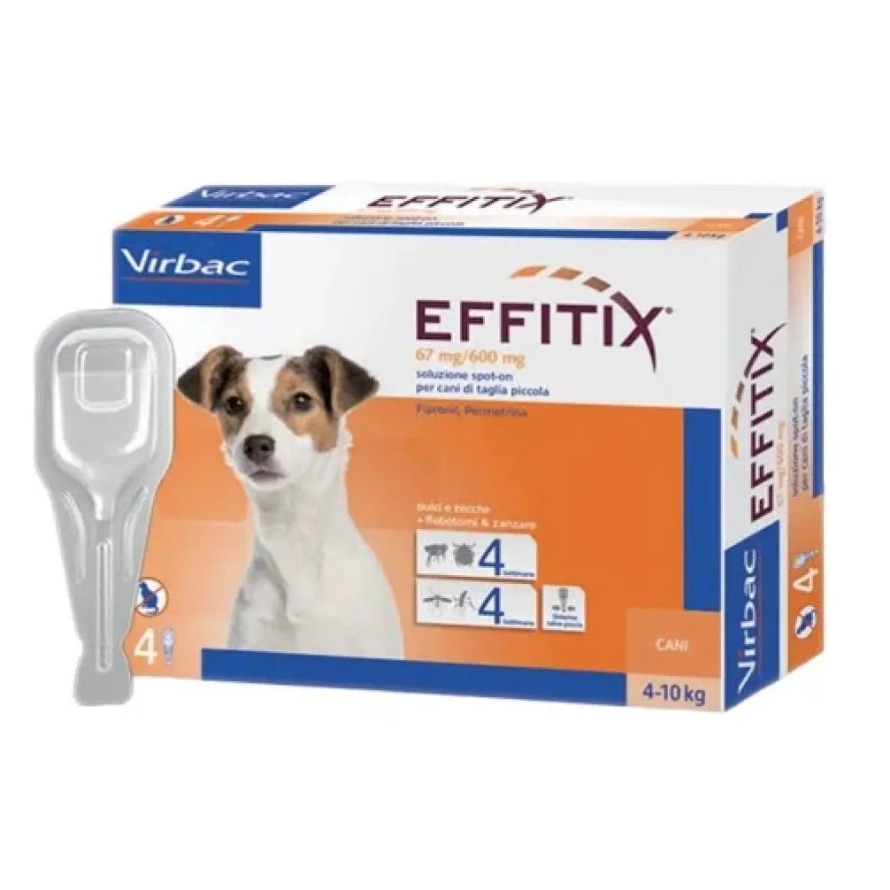 Virbac Effitix Tick & Flea Spot On for Dogs