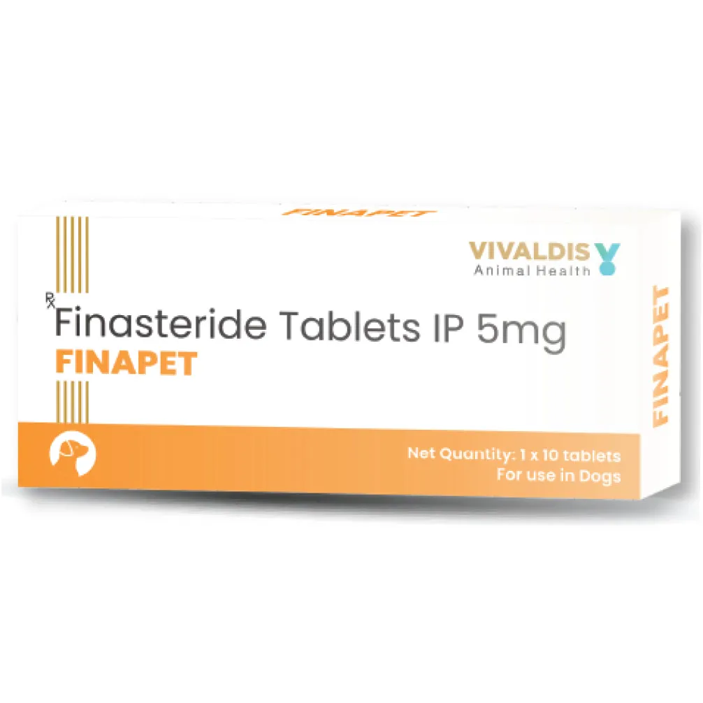 Vivaldis Finapet 5mg Tablets for Dogs (pack of 10 Tablets)