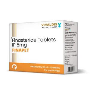 Vivaldis Finapet 5mg Tablets for Dogs (pack of 10 Tablets)