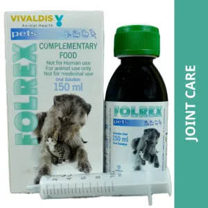 Vivaldis Folrex Pet Syrup for Dogs and Cats (150ml)