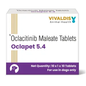 Vivaldis Oclapet (Oclacitinib) 5.4 mg Tablets for Dogs