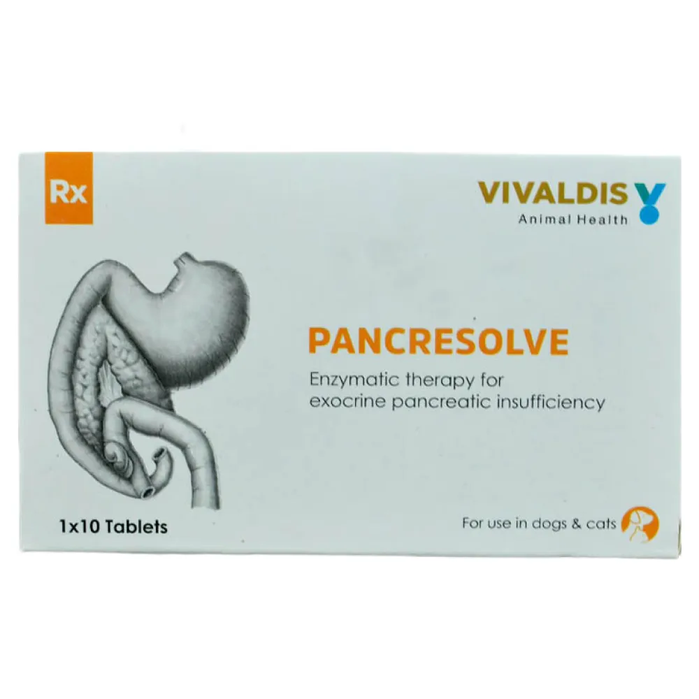 Vivaldis Pancresolve Tablet for Dogs and Cats