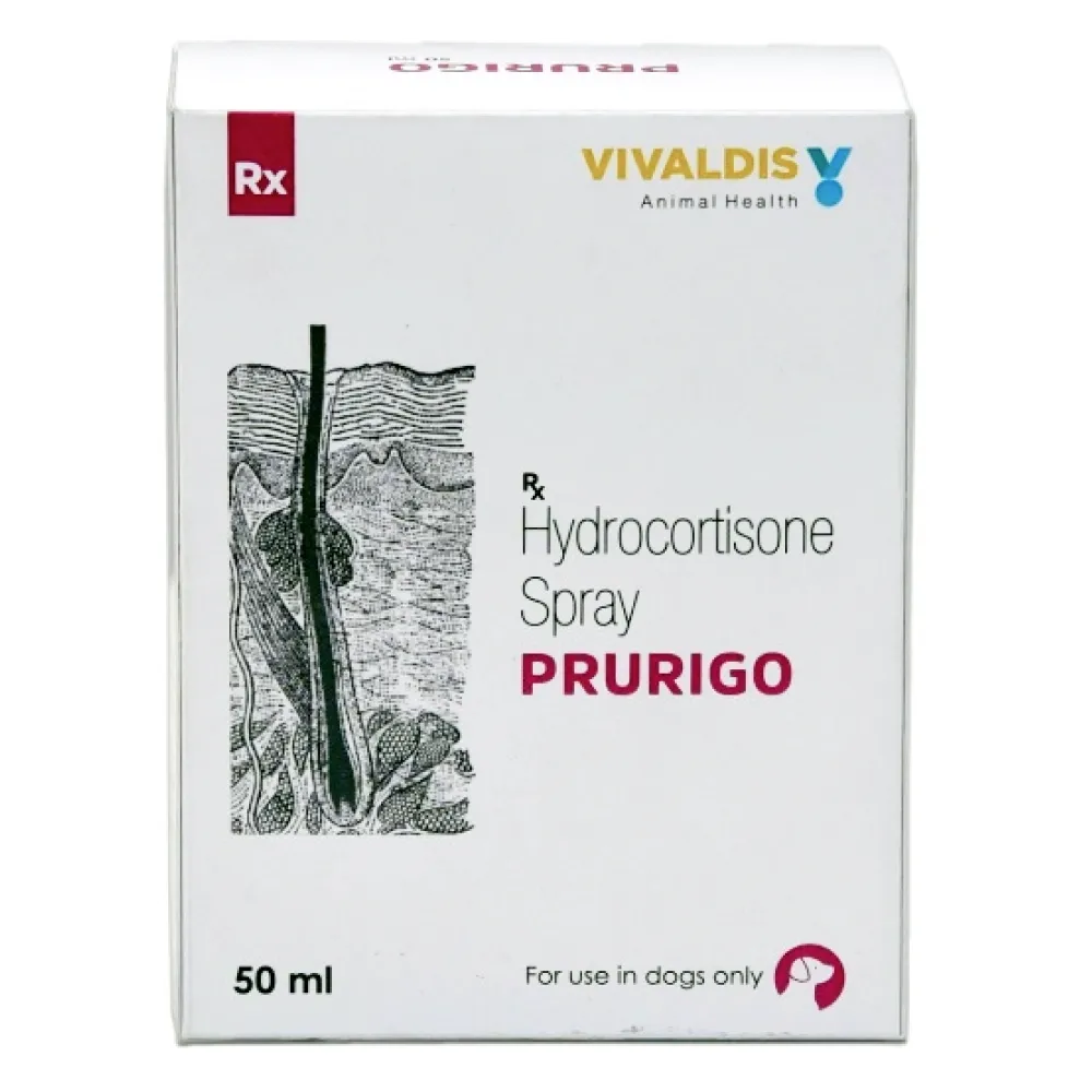 Vivaldis Prurigo Spray (50ml) and Pirofur Shampoo (200ml) for Dogs & Cats Itch Relief Combo