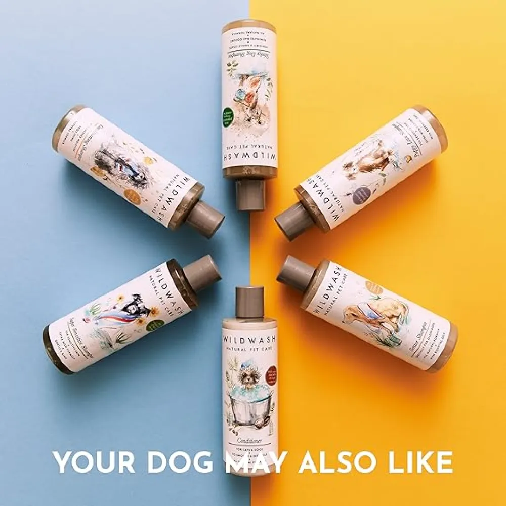 WildWash Shampoo For Dark or Greasy coats for Dogs and Cats