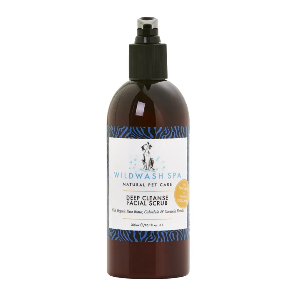 WildWash Spa Deep Cleanse Facial Scrub for Dogs and Cats