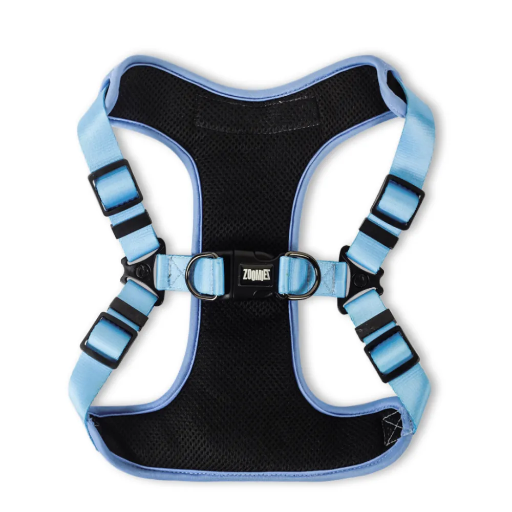 Zoomiez Adjustable Fluid Printed Step in Mesh Harness for Dogs