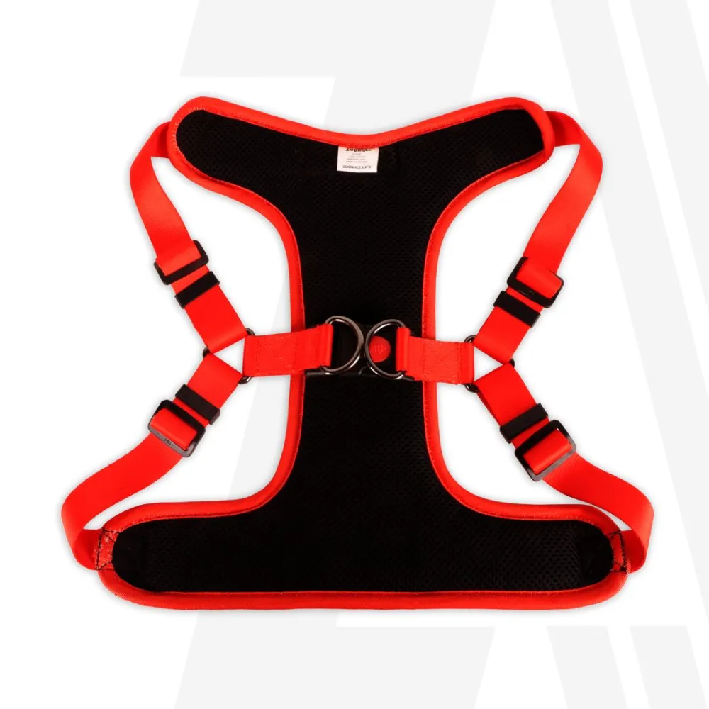 Zoomiez Adjustable Tango Printed Step in Mesh Harness for Dogs