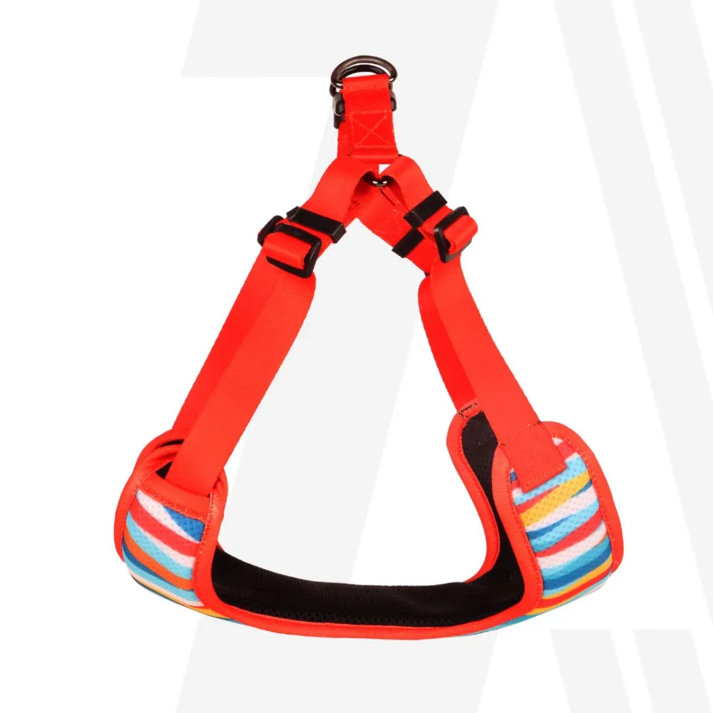 Zoomiez Adjustable Tango Printed Step in Mesh Harness for Dogs