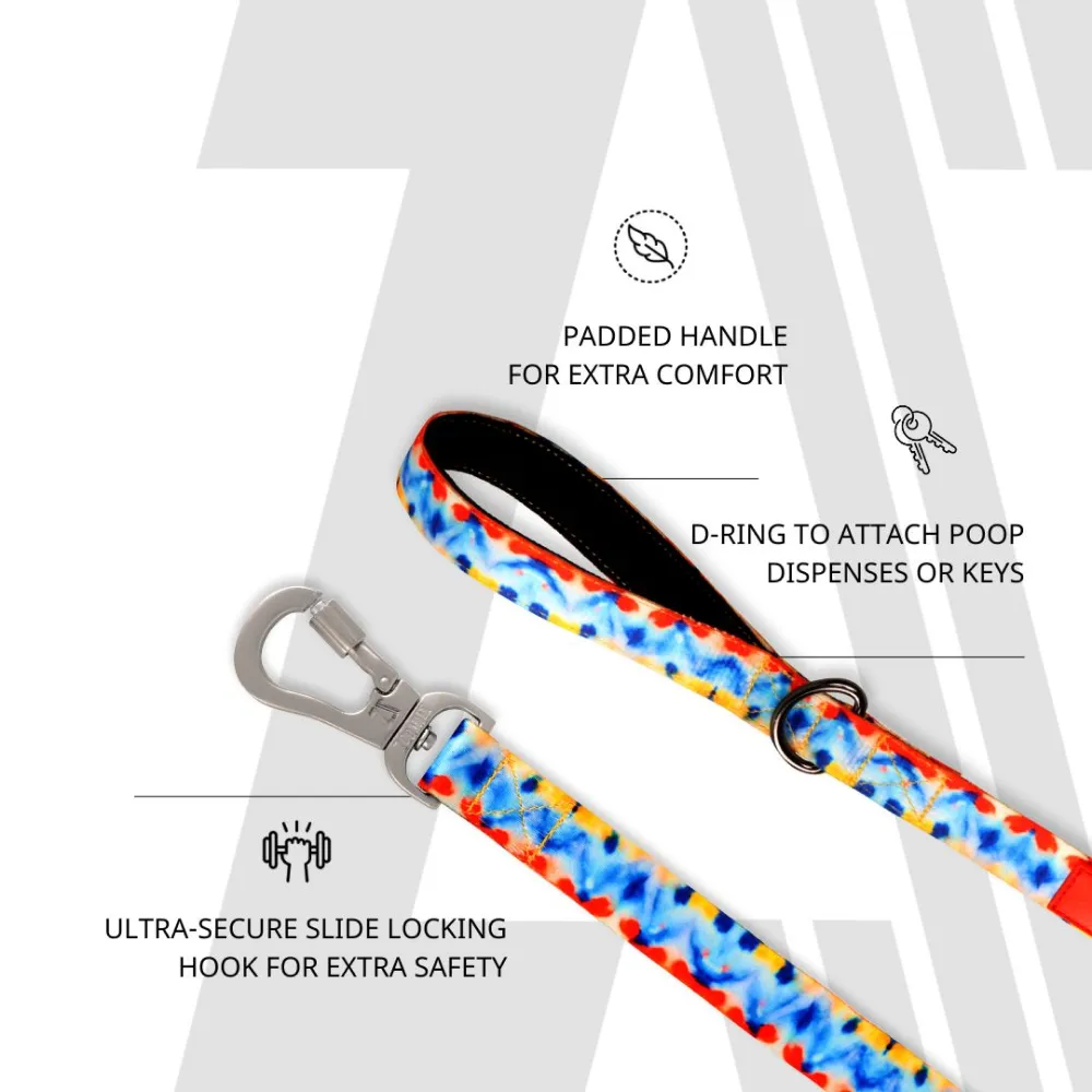 Zoomiez Splash Printed Leash for Dogs