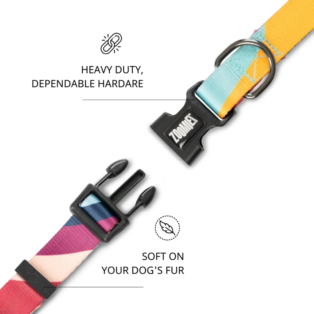 Zoomiez Swirl Printed Collar for Dogs